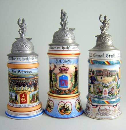 Porzellan Reservistenkrüge (zum vergrößern klicken) – Foto 2