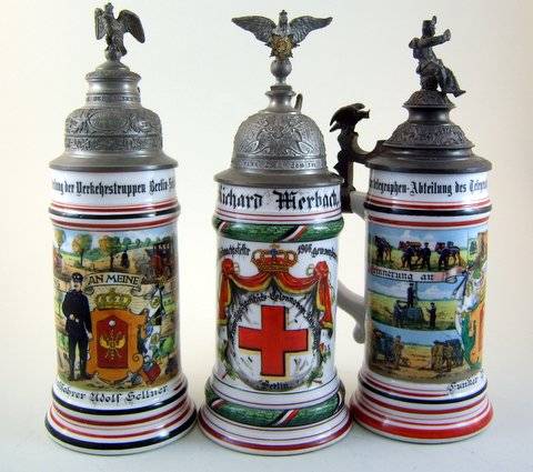Porzellan Reservistenkrüge (zum vergrößern klicken) – Foto 12